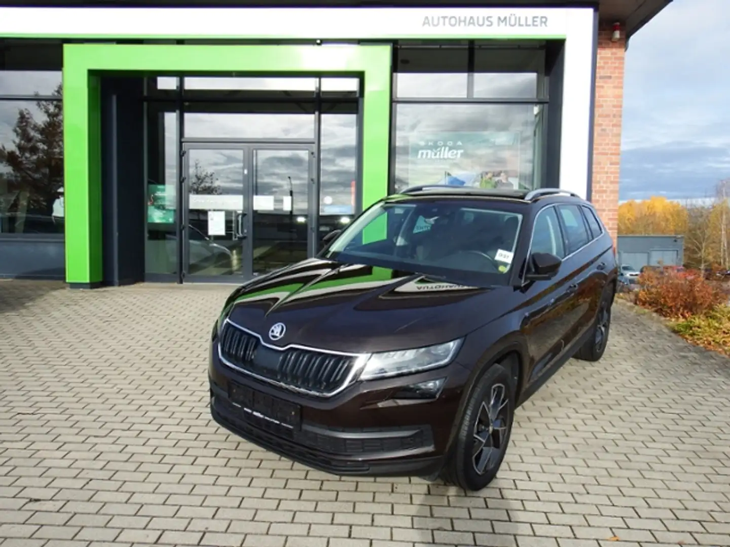 Skoda Kodiaq Style 4x4 DSG AHK 360° StHZ Braun - 2