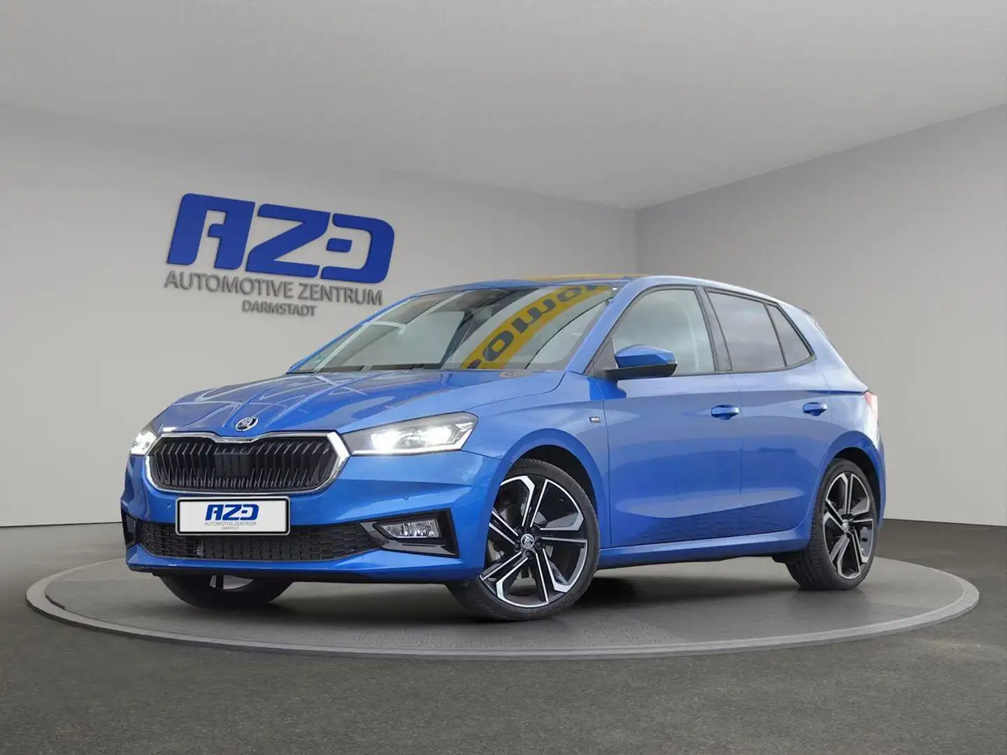 Skoda Fabia Drive 1.5 TSI DSG R-KAM MATRIX AHK-VOR V-COCK Blau - 1