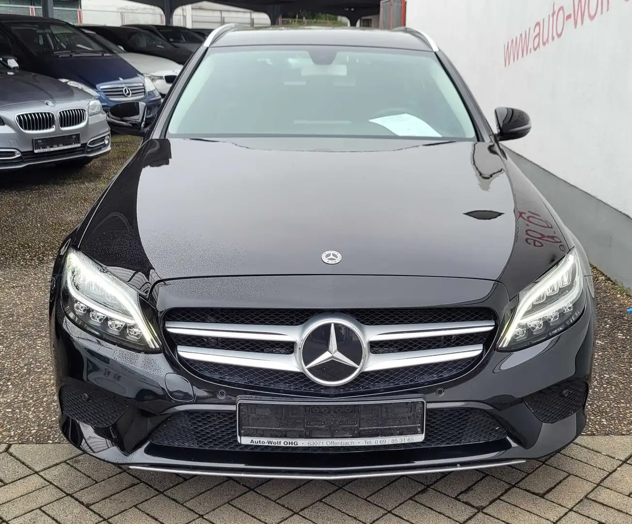Mercedes-Benz C 200 T CGI avantgarde 9G-DCT, LED, Navi, PTS... Noir - 2