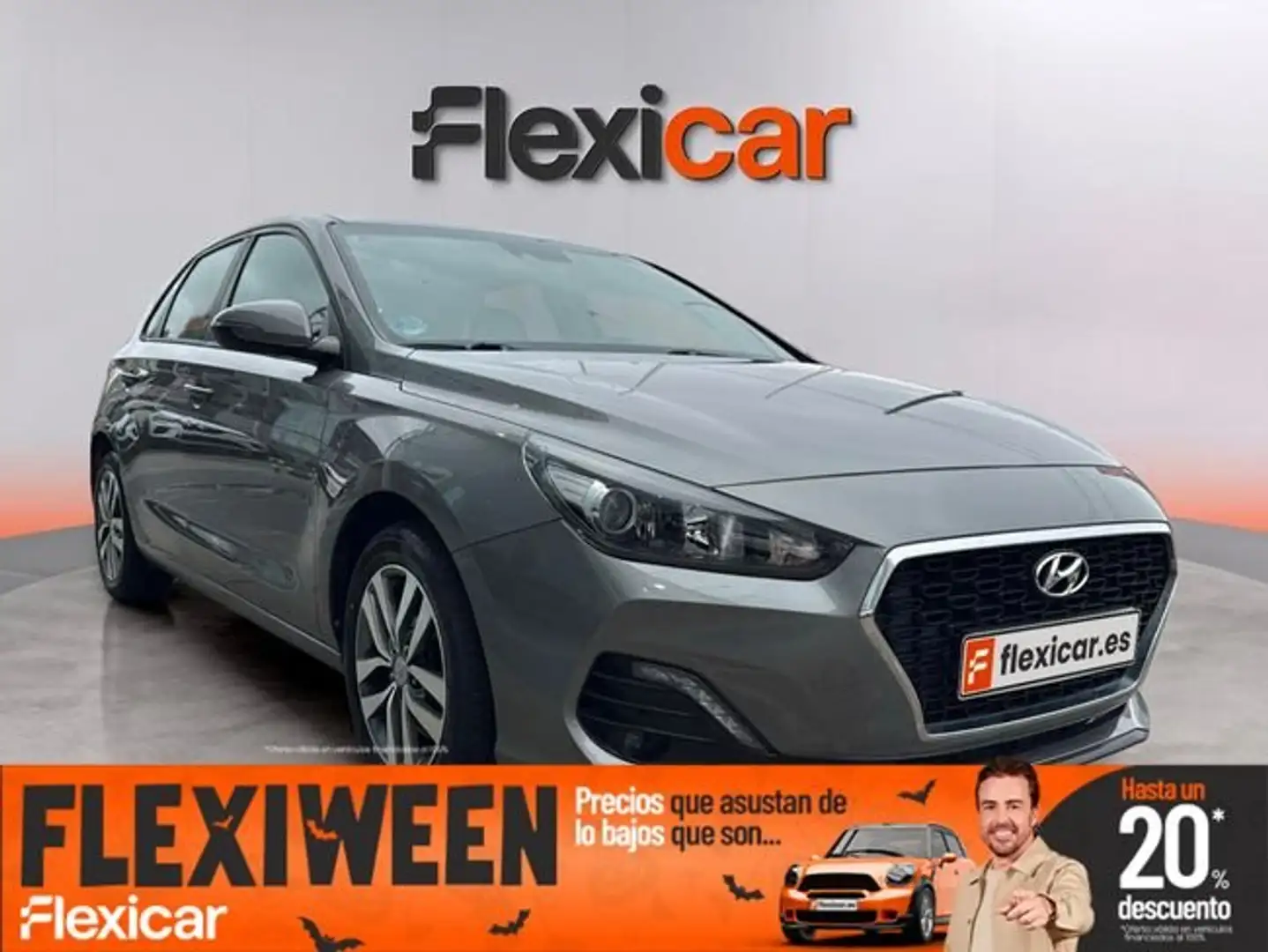 Hyundai i30 CW 1.0 TGDI Go Gris - 1