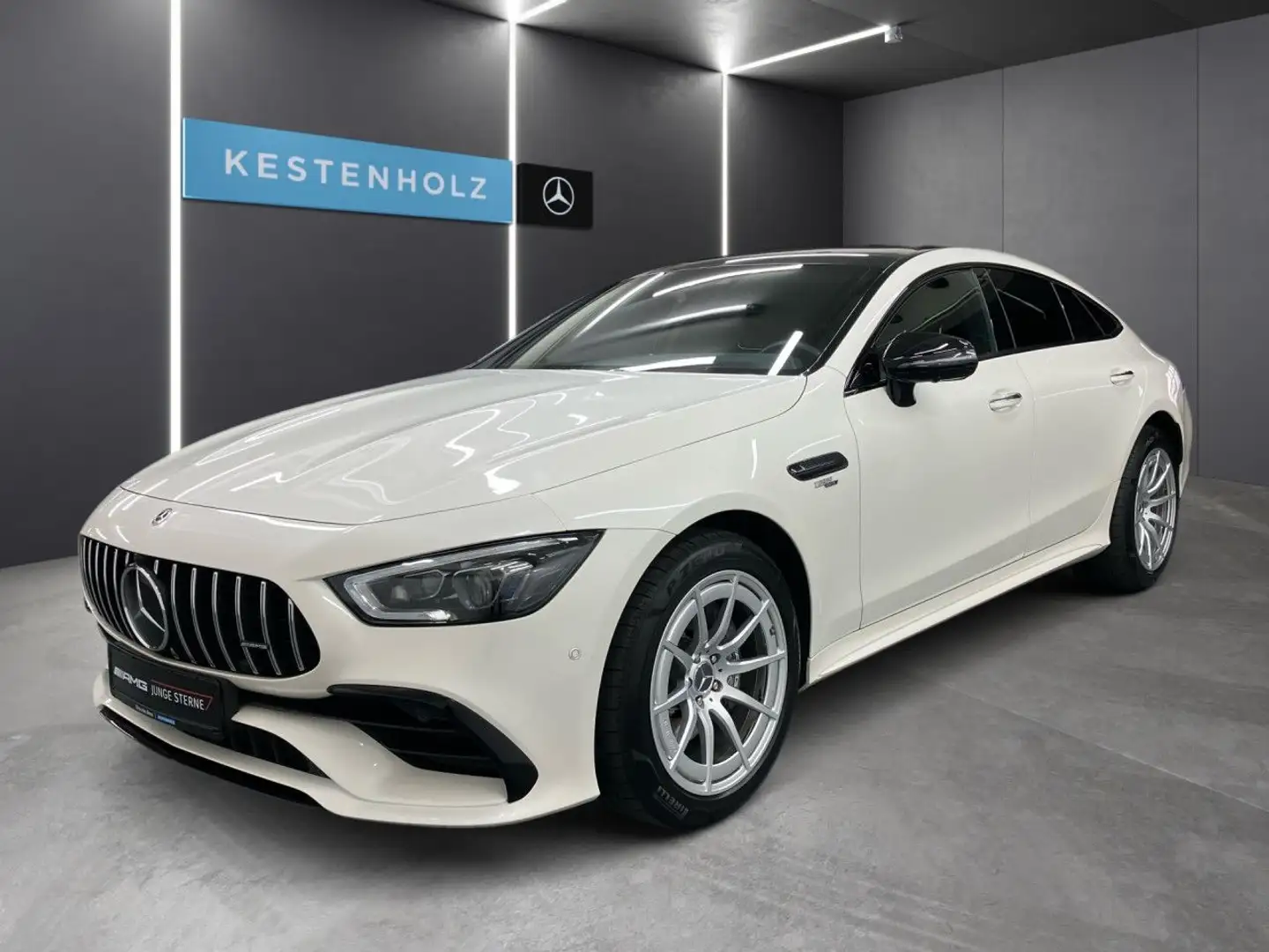 Mercedes-Benz AMG GT GT 43 4MATIC LEDER+PANO+HEADUP+360°+BURMESTER Weiß - 2