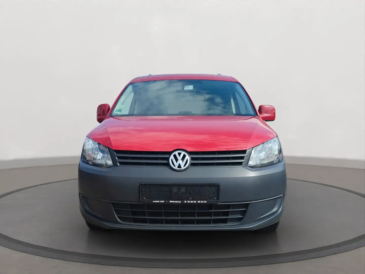 Volkswagen Caddy Soccer Trendline +CAMPERKIT 2XSCHIEBETÜREN Rood - 1