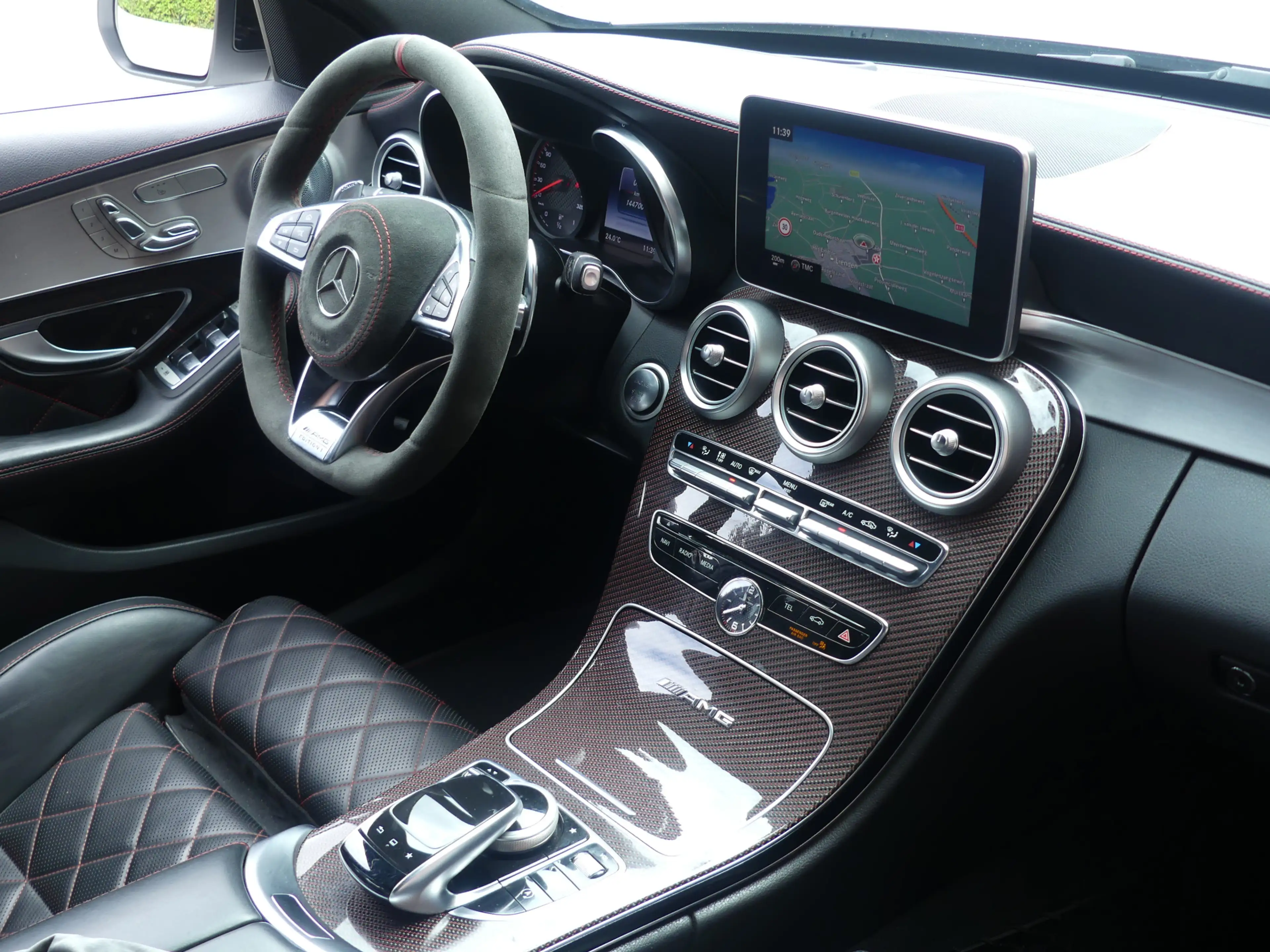 Mercedes-Benz C 63 AMG S Edition 1 Headup Display Kuipstoelen Burmester — photo 2