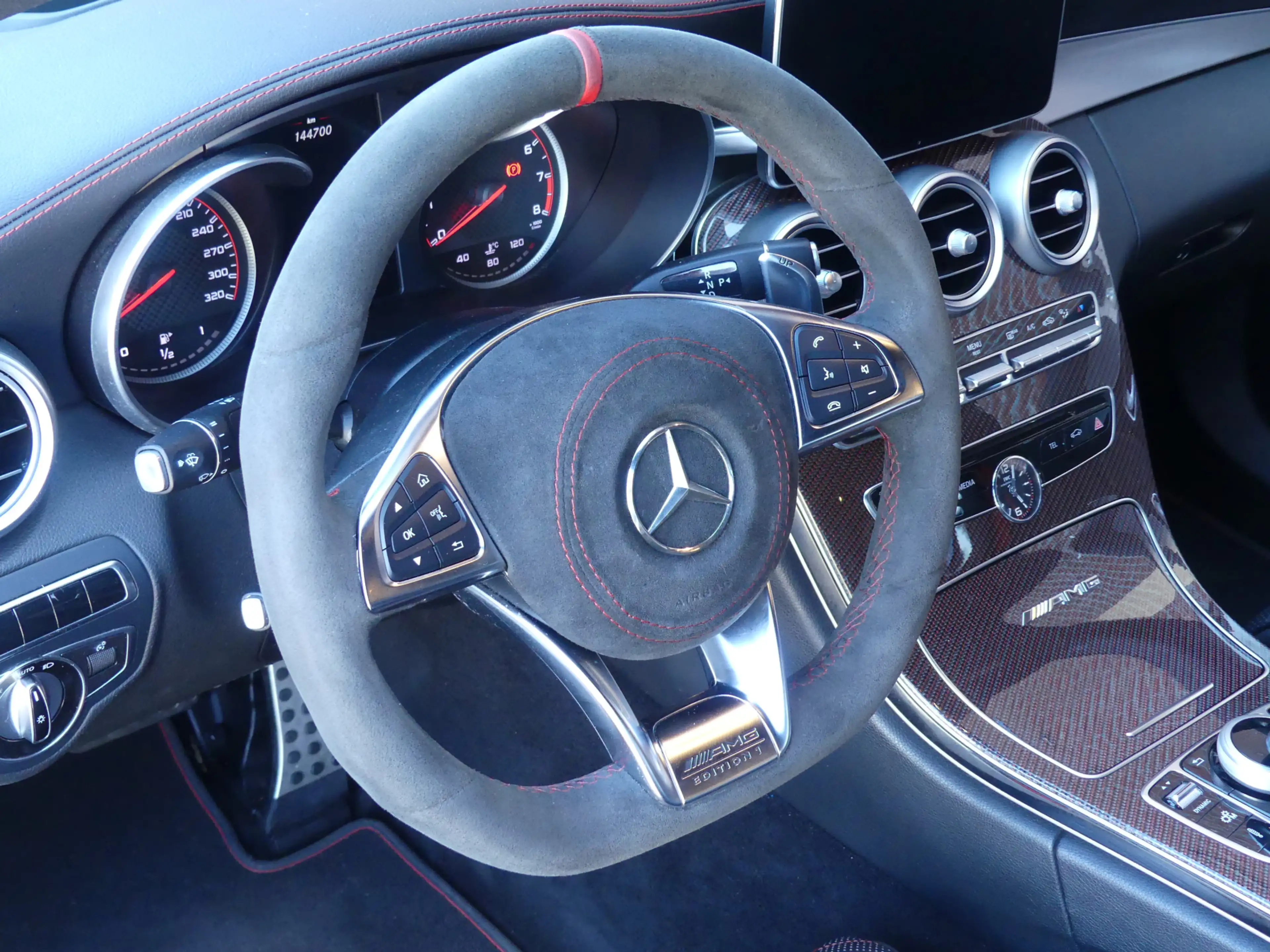 Mercedes-Benz C 63 AMG S Edition 1 Headup Display Kuipstoelen Burmester — photo 22
