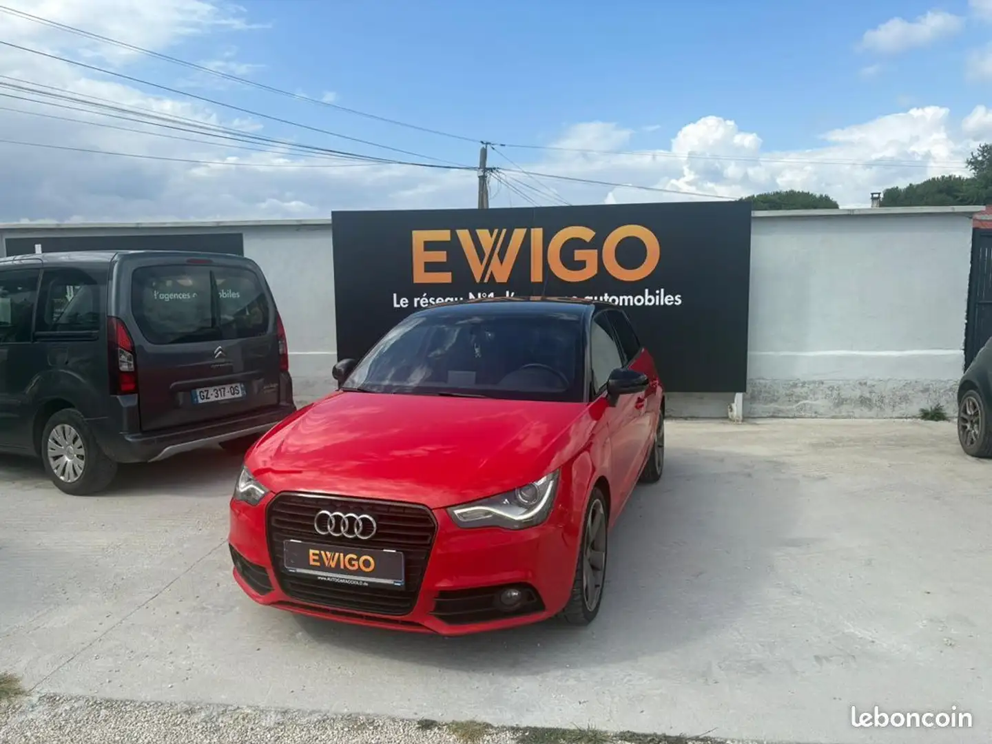 Audi A1 1.4 tfsi 122 ch s-line Rouge - 1