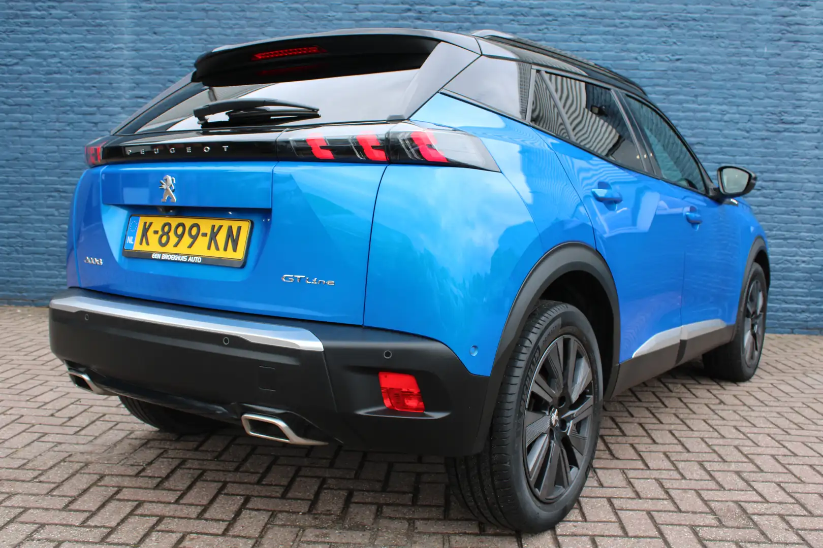 Peugeot 2008 1.2 PureTech GT-Line | Navigatie | Camera | Leder Blau - 2