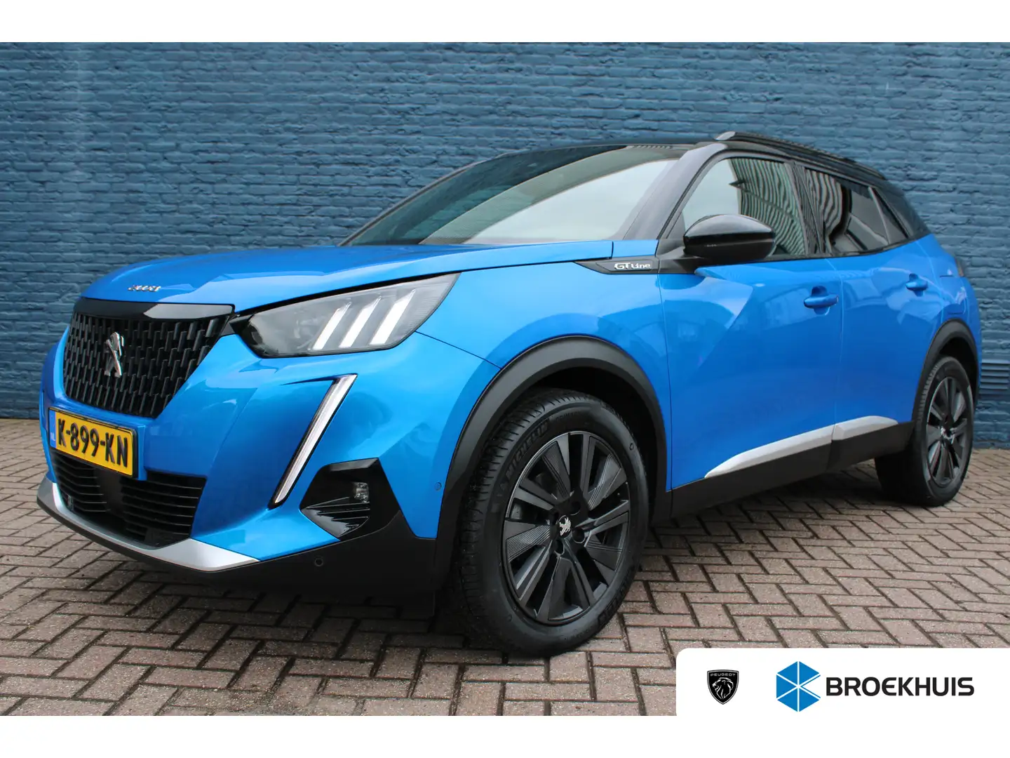 Peugeot 2008 1.2 PureTech GT-Line | Navigatie | Camera | Leder Blau - 1