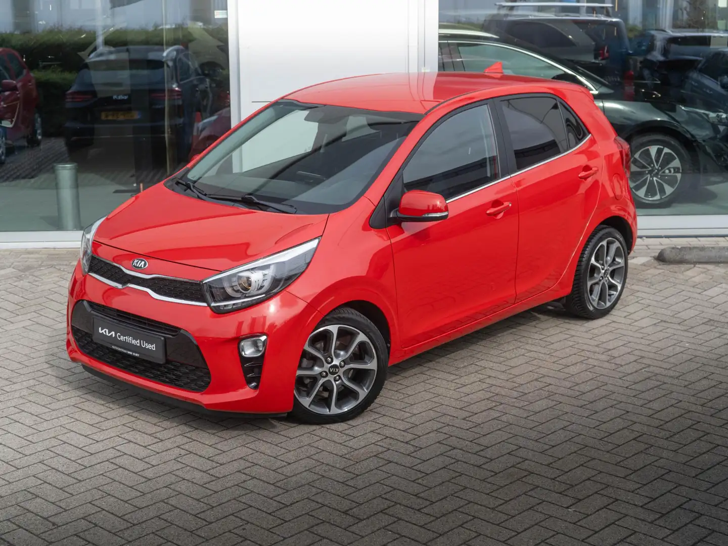 Kia Picanto 1.0 CVVT Design Edition | Navigatie | Climate cont Rosso - 2