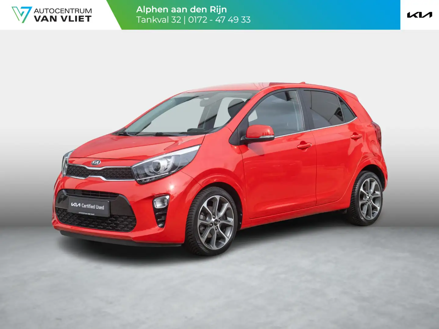 Kia Picanto 1.0 CVVT Design Edition | Navigatie | Climate cont Rosso - 1
