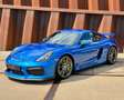 Porsche Cayman GT4 3.8 385ch Clubsport / Pack Chrono / 918 seats Bleu - thumbnail 1