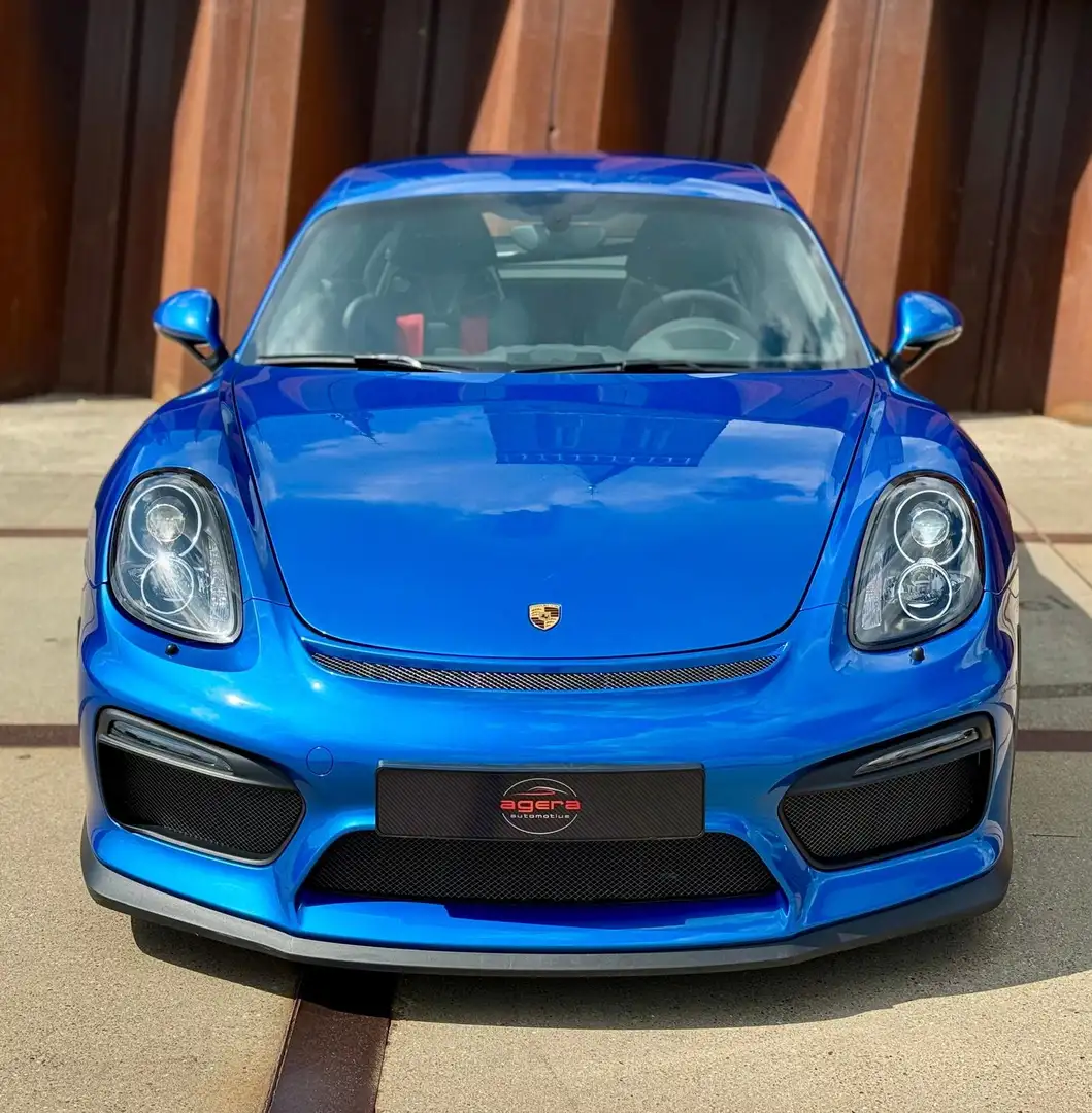 Porsche Cayman GT4 3.8 385ch Clubsport / Pack Chrono / 918 seats Blauw - 2