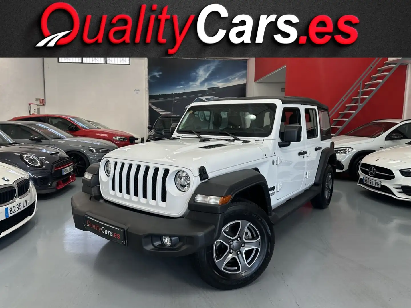 Jeep Wrangler Unlimited 2.0T GME Sport 8ATX Blanco - 1