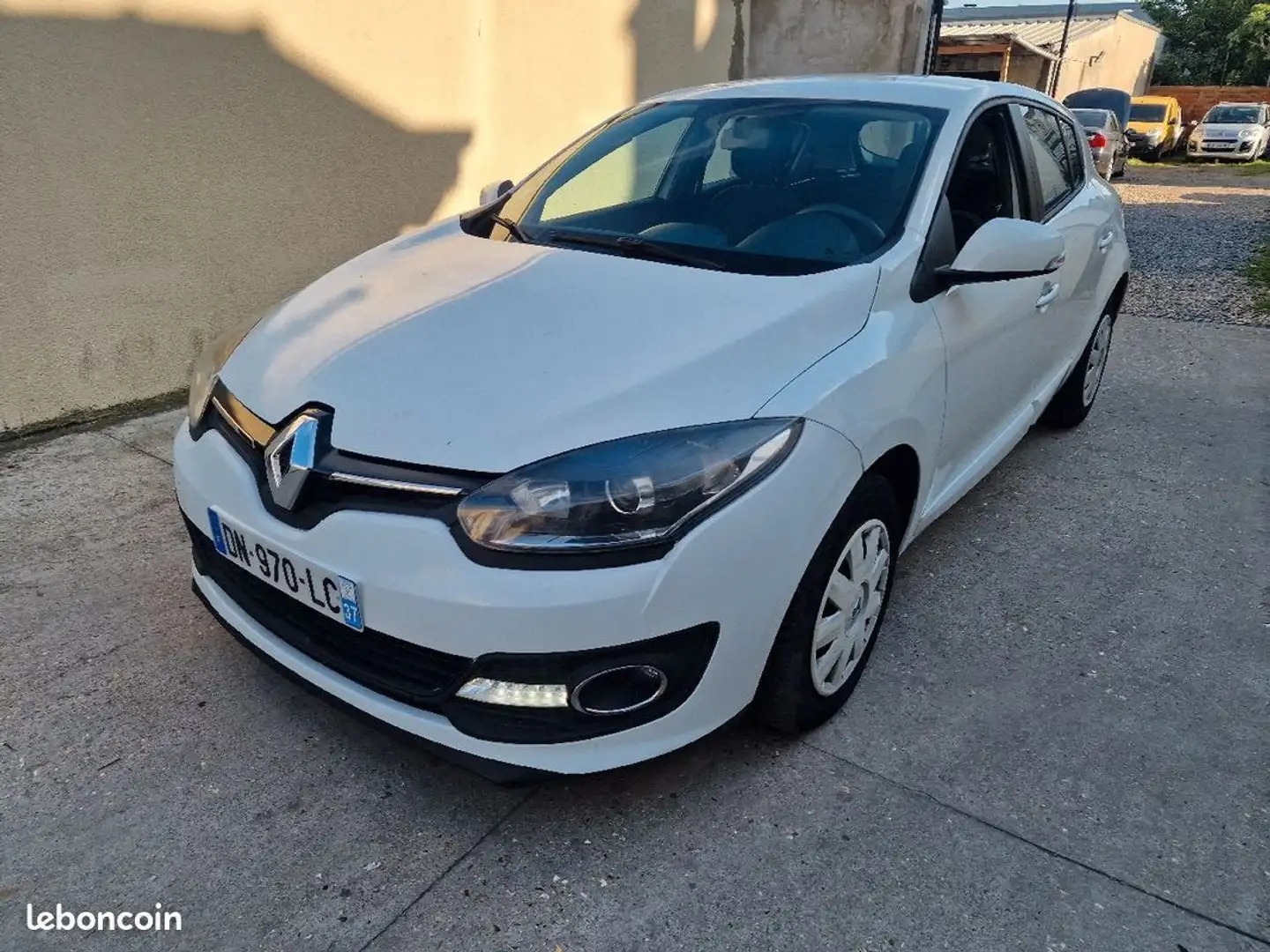 Renault Megane mégane ctte 1.5 dci 95ch s&s PRIX TTC Weiß - 1