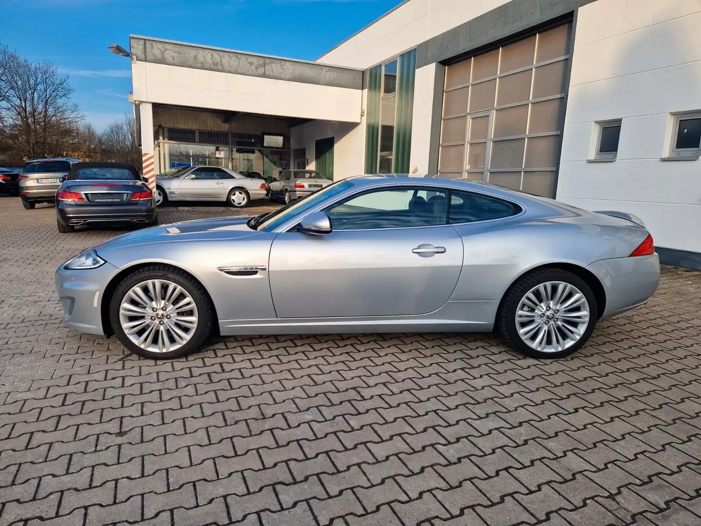 Jaguar XK 5.0 V8 Coupe 1.Hd/Deutsch/u-frei Silber - 2