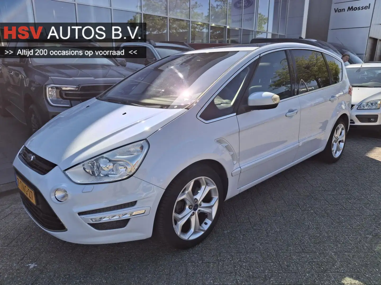 Ford S-Max 1.6 EcoBoost Platinum navi 7p org NL Wit - 1