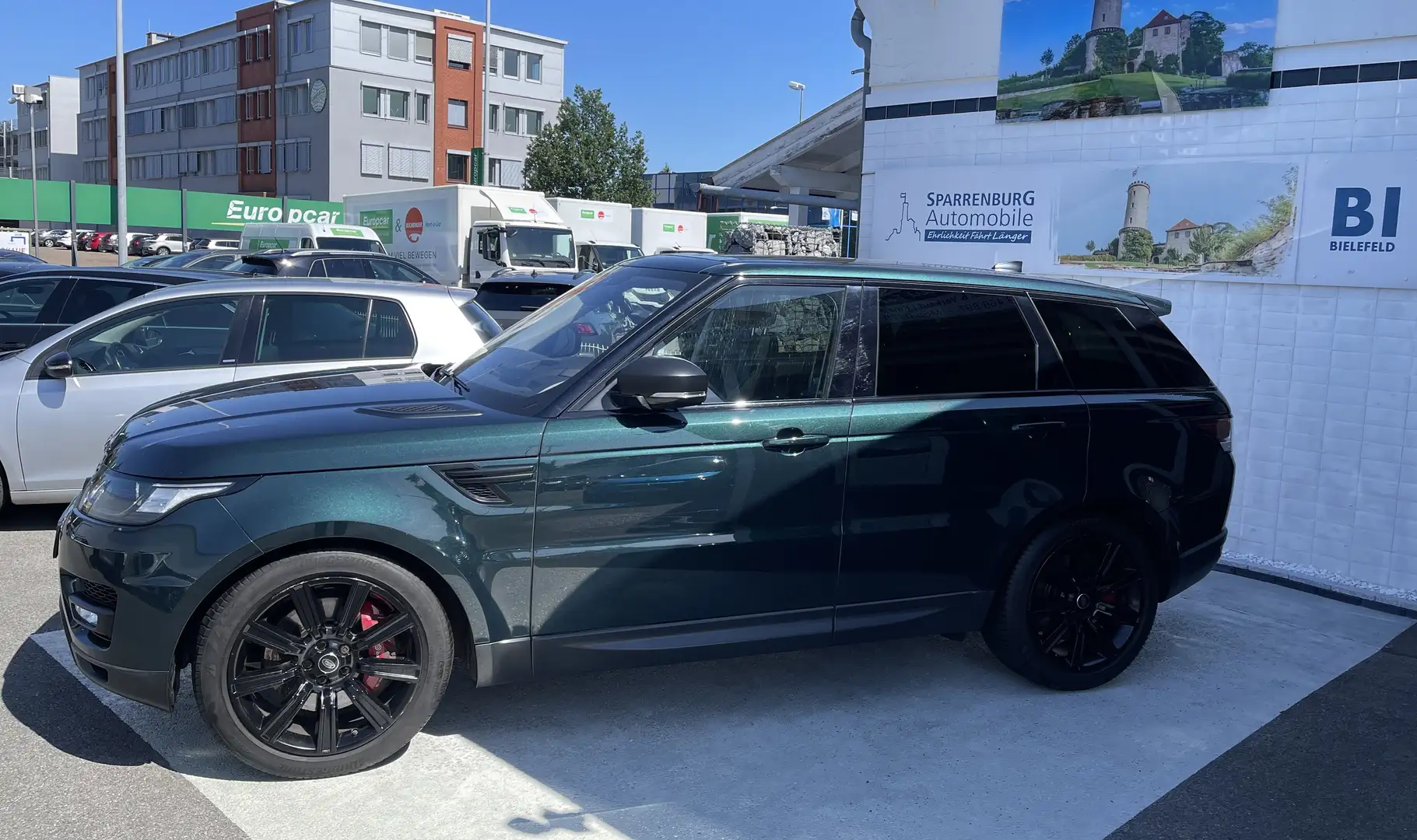 Land Rover Range Rover Sport HSE Dynamic|Stealth|Panor| Standh.|DAB|Historie LR Grün - 2