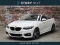 BMW 220 2-serie Cabrio 220i High Executive M Sport Pakket Wit - thumbnail 1