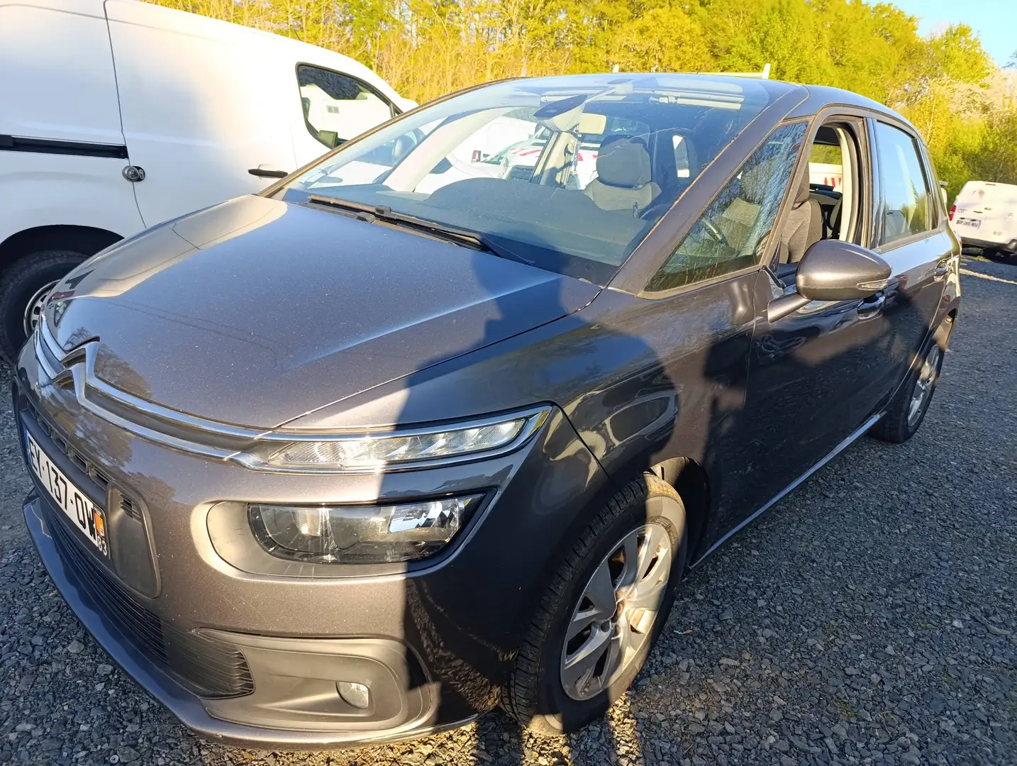 Citroen C4 Picasso HDi 120ch  Live EAT6 Gris - 2