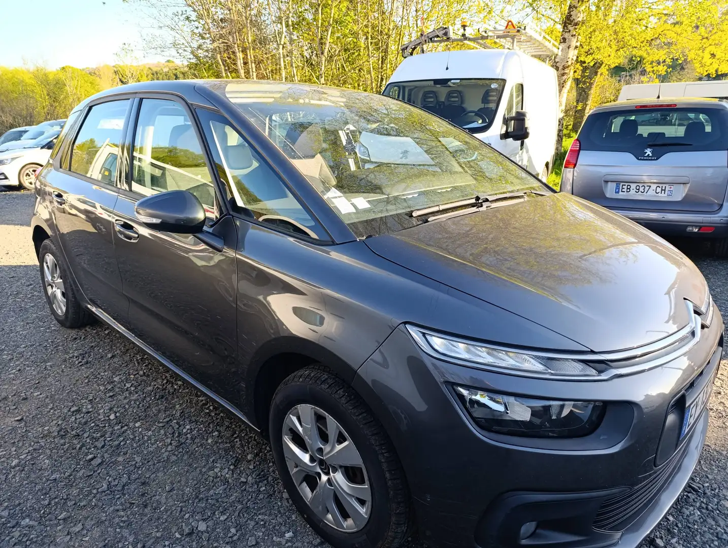 Citroen C4 Picasso HDi 120ch Live EAT6 Gris - 1