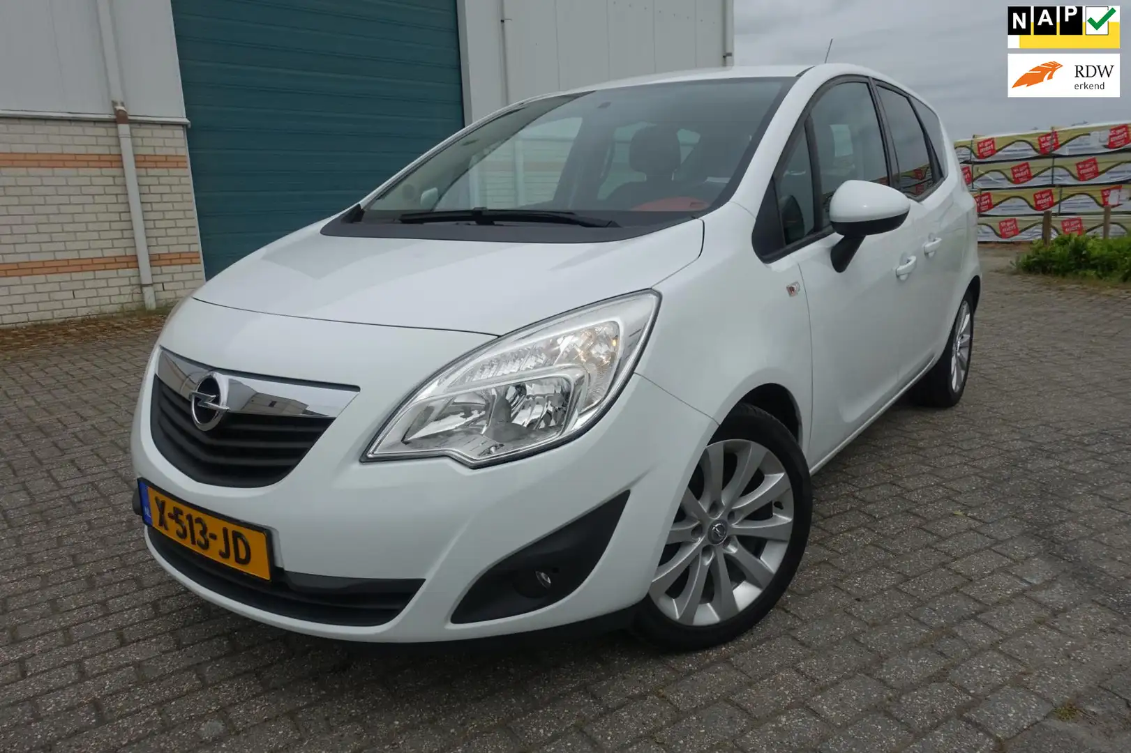 Opel Meriva 1.4 - bi color interieur -lm velgen - cruise contr Weiß - 1