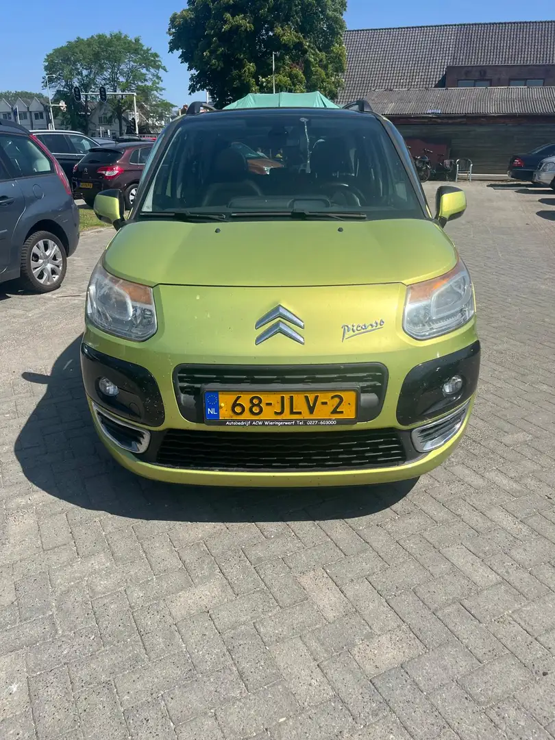 Citroen C3 Picasso 1.6 VTi Exclusive PANORAMADAK NAVI TREKHAAK 1E EIG Vert - 1
