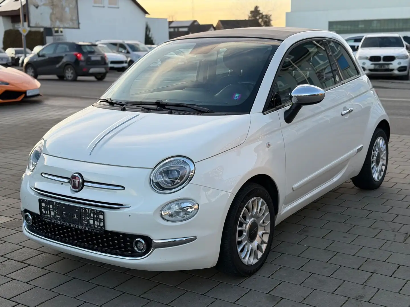 Fiat 500C 500 C 0.9 8V TwinAir Lounge *CITY&STYLE*NAVI*DAB Blanc - 2
