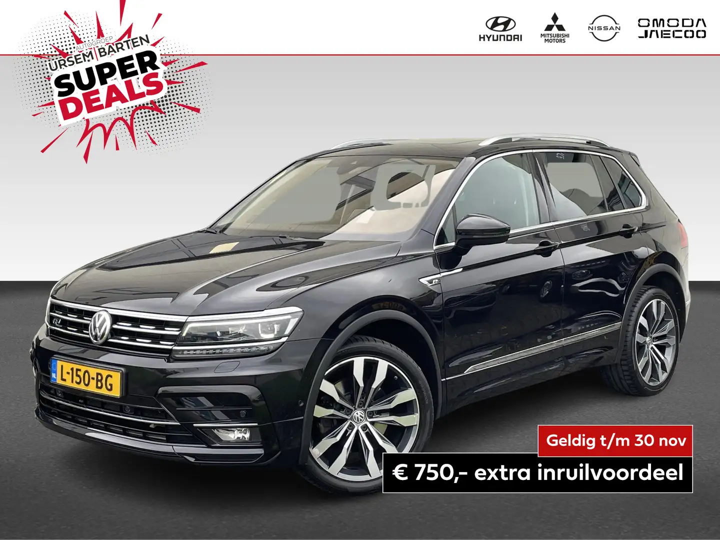Volkswagen Tiguan 2.0 TSI 4Motion Highline Zwart - 1