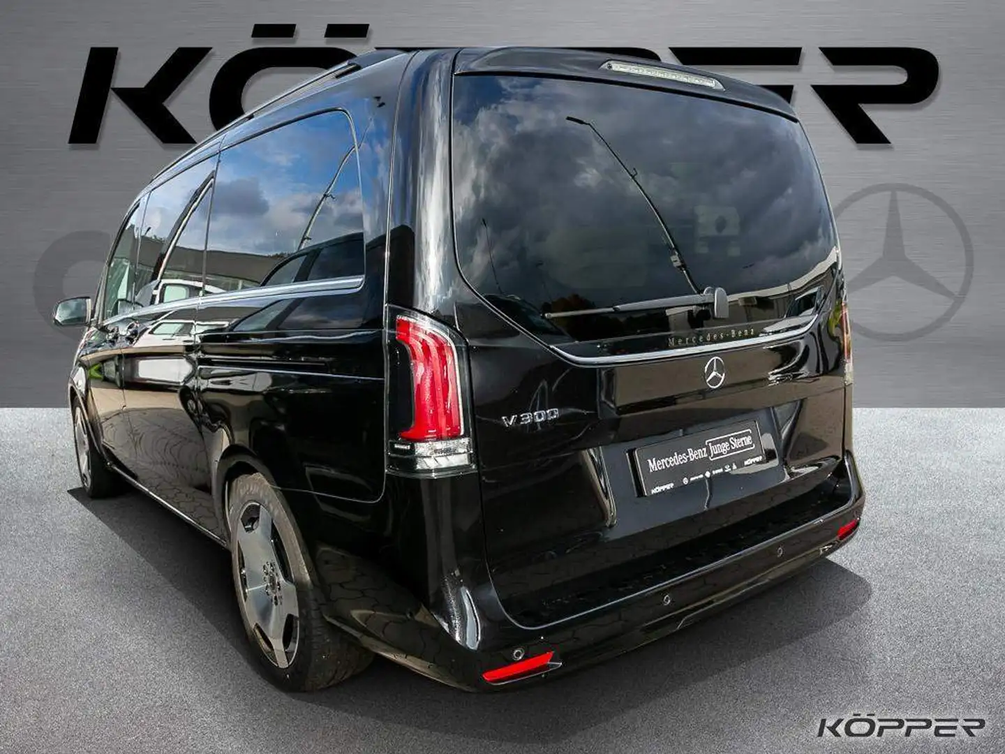 Mercedes-Benz V 300 L 7-Sitzer Glas-SHD Distronic Avantgarde Schwarz - 2