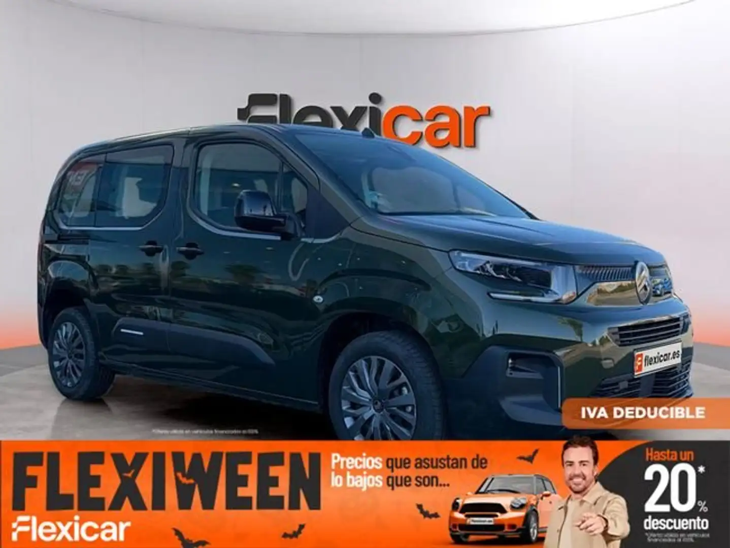 Citroen Berlingo Talla M BlueHDi 100 S&S PLUS Verde - 1