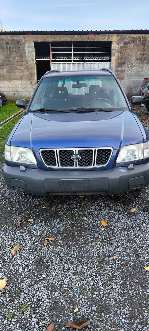 Subaru Forester 2.0 essence 2001 218000 boite automatique Blauw - 1