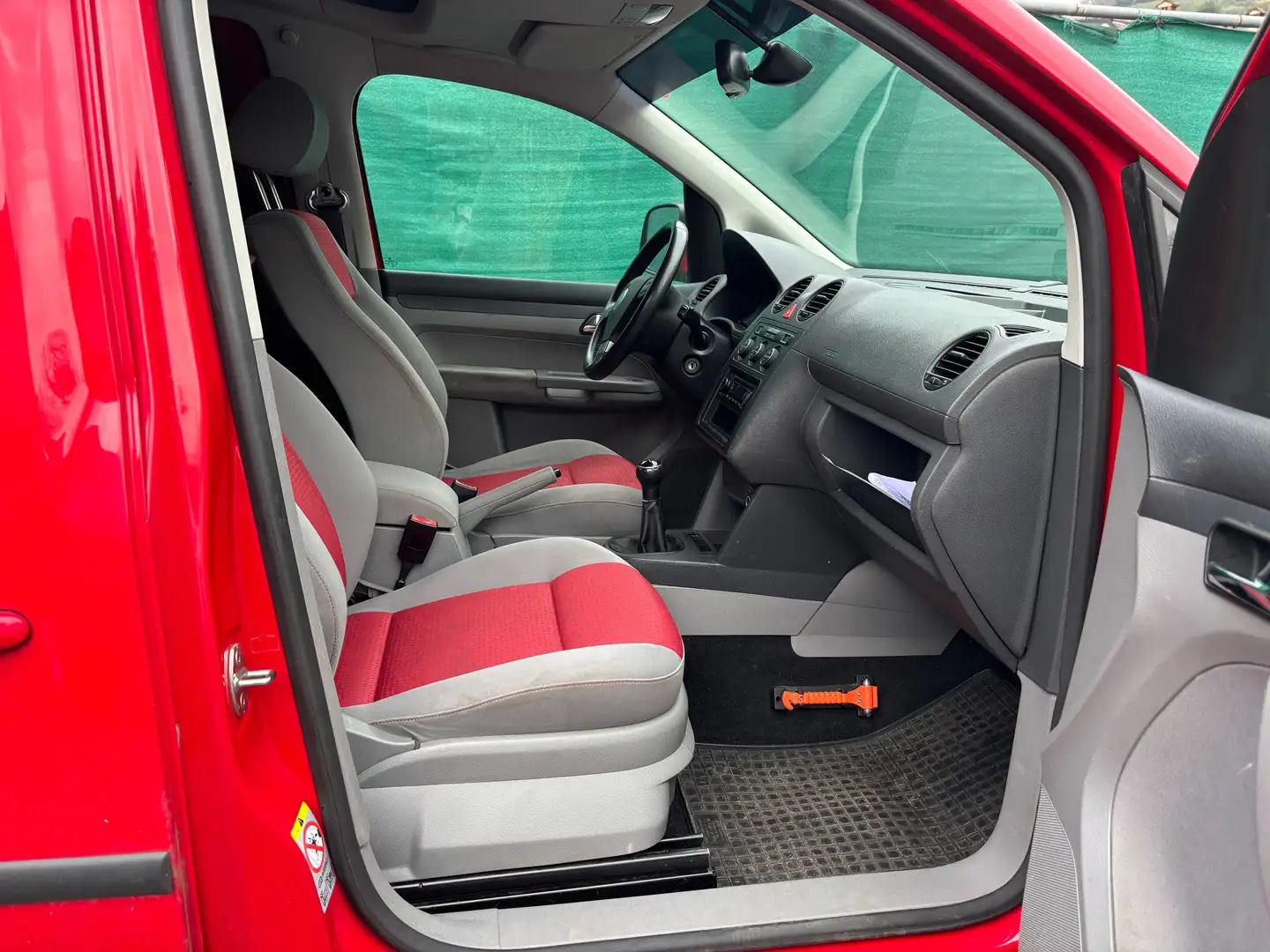 Volkswagen Caddy 5 posti - No IVA Rosso - 2