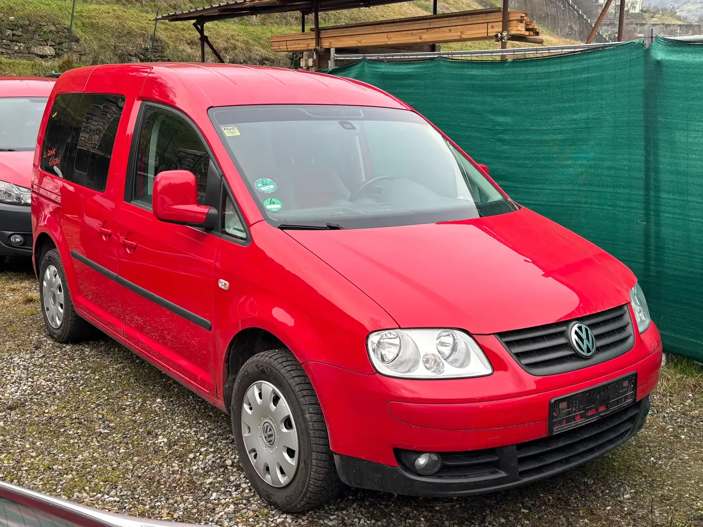 Volkswagen Caddy 5 posti - No IVA Rosso - 1