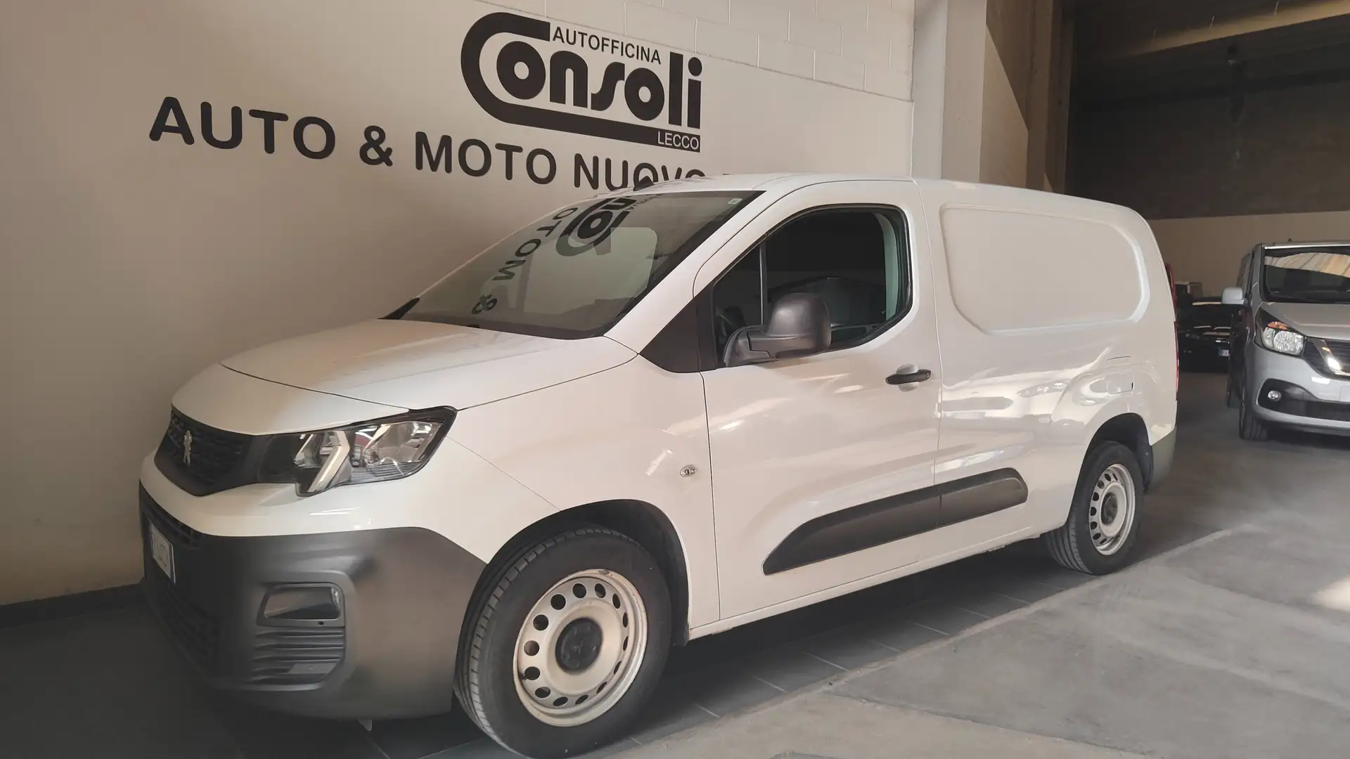 Peugeot Partner Partner 1.6 bluehdi 100cv passo lungo autocarro Wit - 1