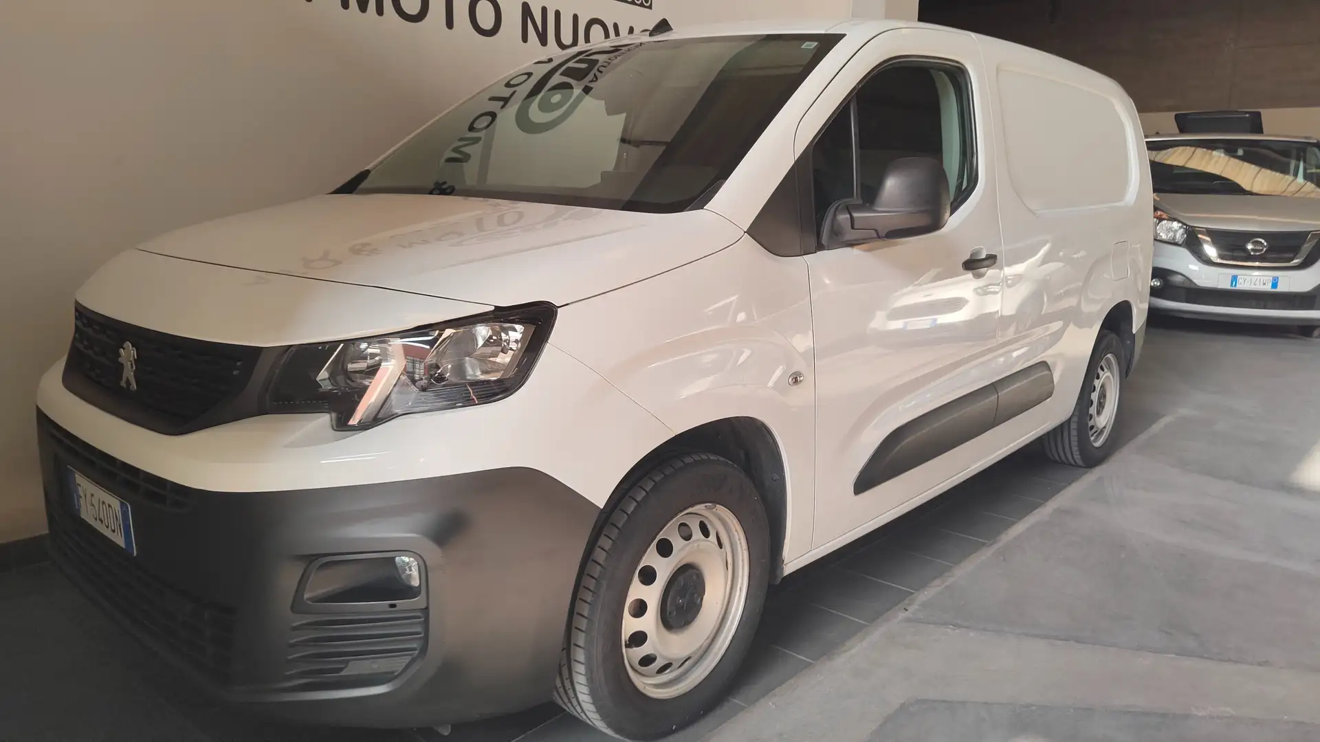 Peugeot Partner Partner 1.6 bluehdi 100cv passo lungo autocarro Wit - 2