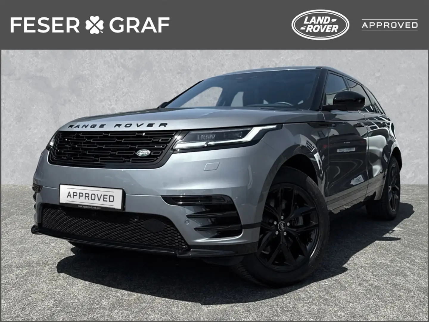 Land Rover Range Rover Velar D200 R-Dynamic SE Pano Winter BlackPack 20 Zoll Gris - 1