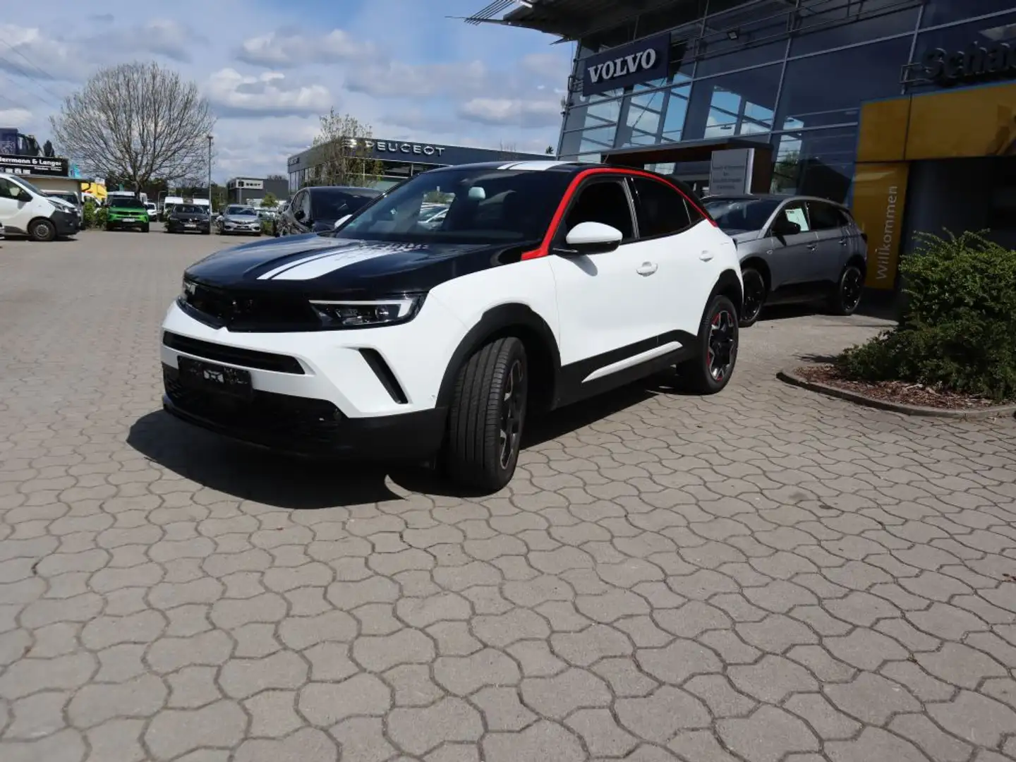 Opel Mokka 1.2 Turbo Aut.GS-Line Individual+Keyless+LED+ Weiß - 2