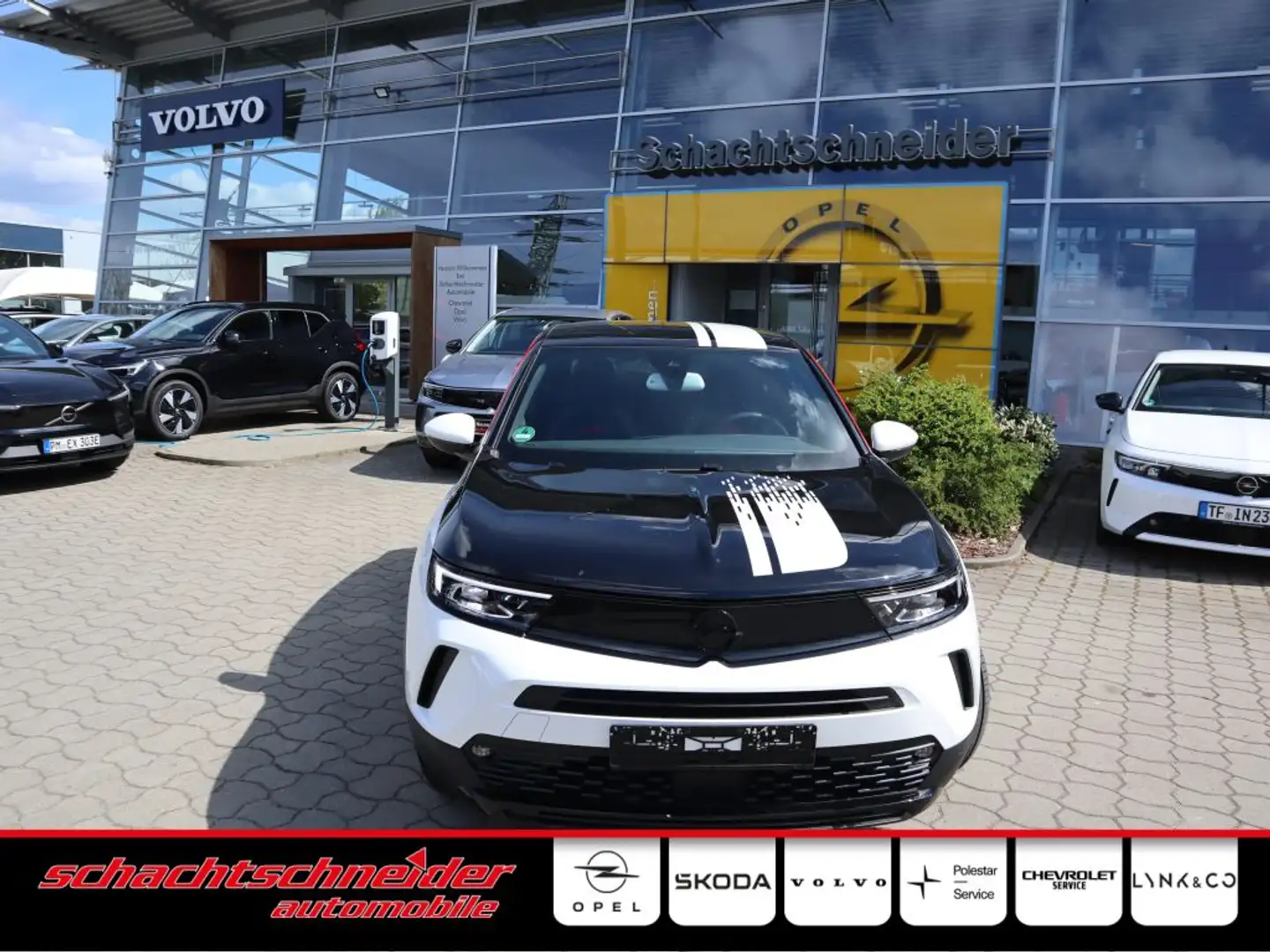 Opel Mokka 1.2 Turbo Aut.GS-Line Individual+Keyless+LED+ Blanc - 1