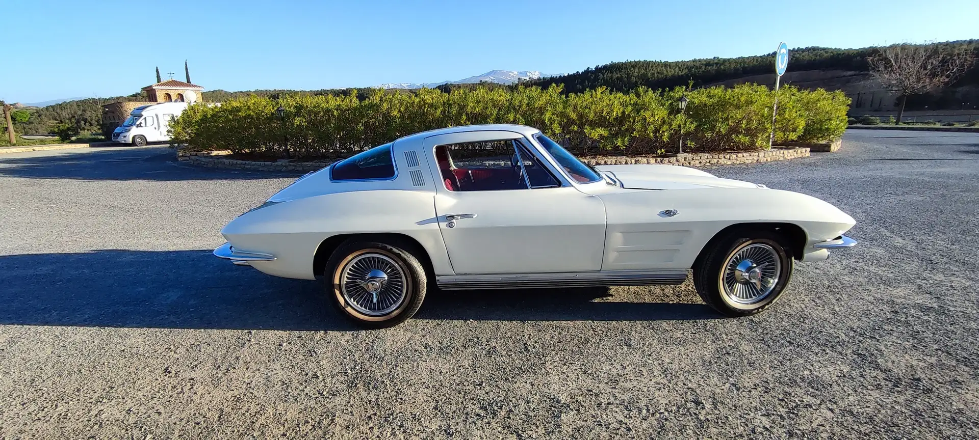 Oldtimer Corvette Stingray Blanco - 1