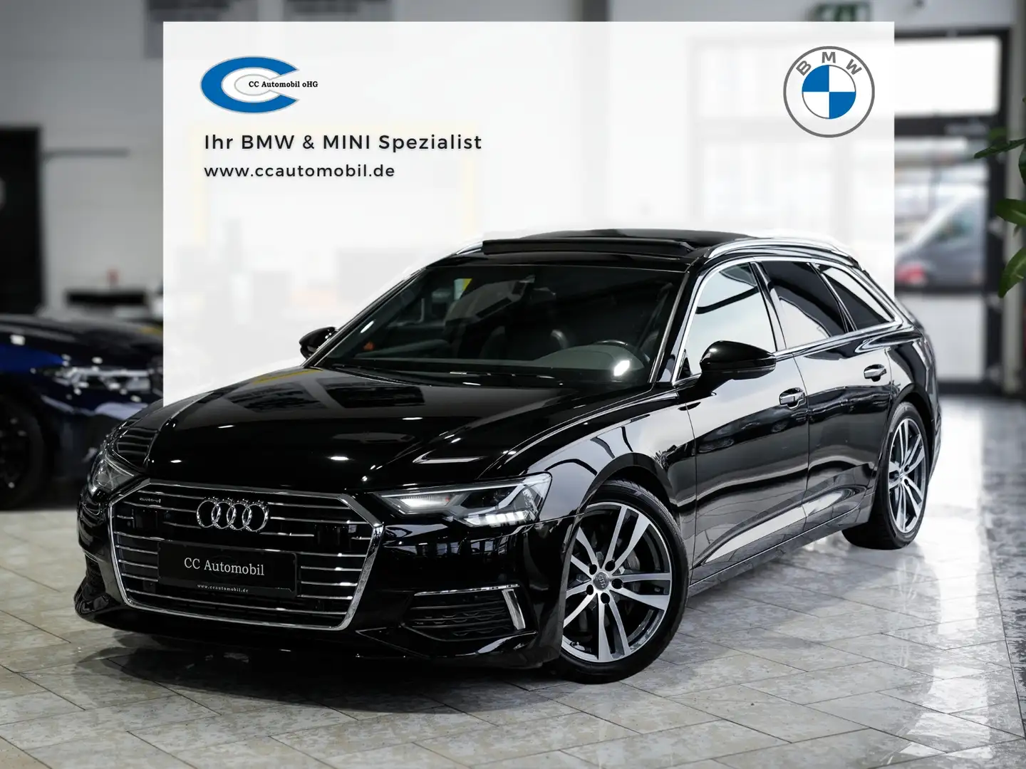 Audi A6 Avant45TDI quattro 19LM Air-Suspens. Panorama Schwarz - 1