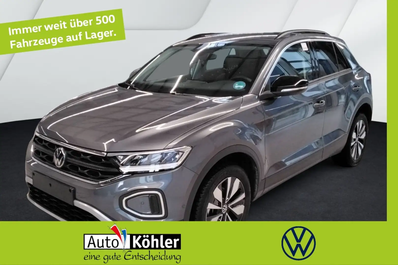 Volkswagen T-Roc GOAL TSI CarPlay/Virt/ACC/LED/Navi/PDC Grau - 1