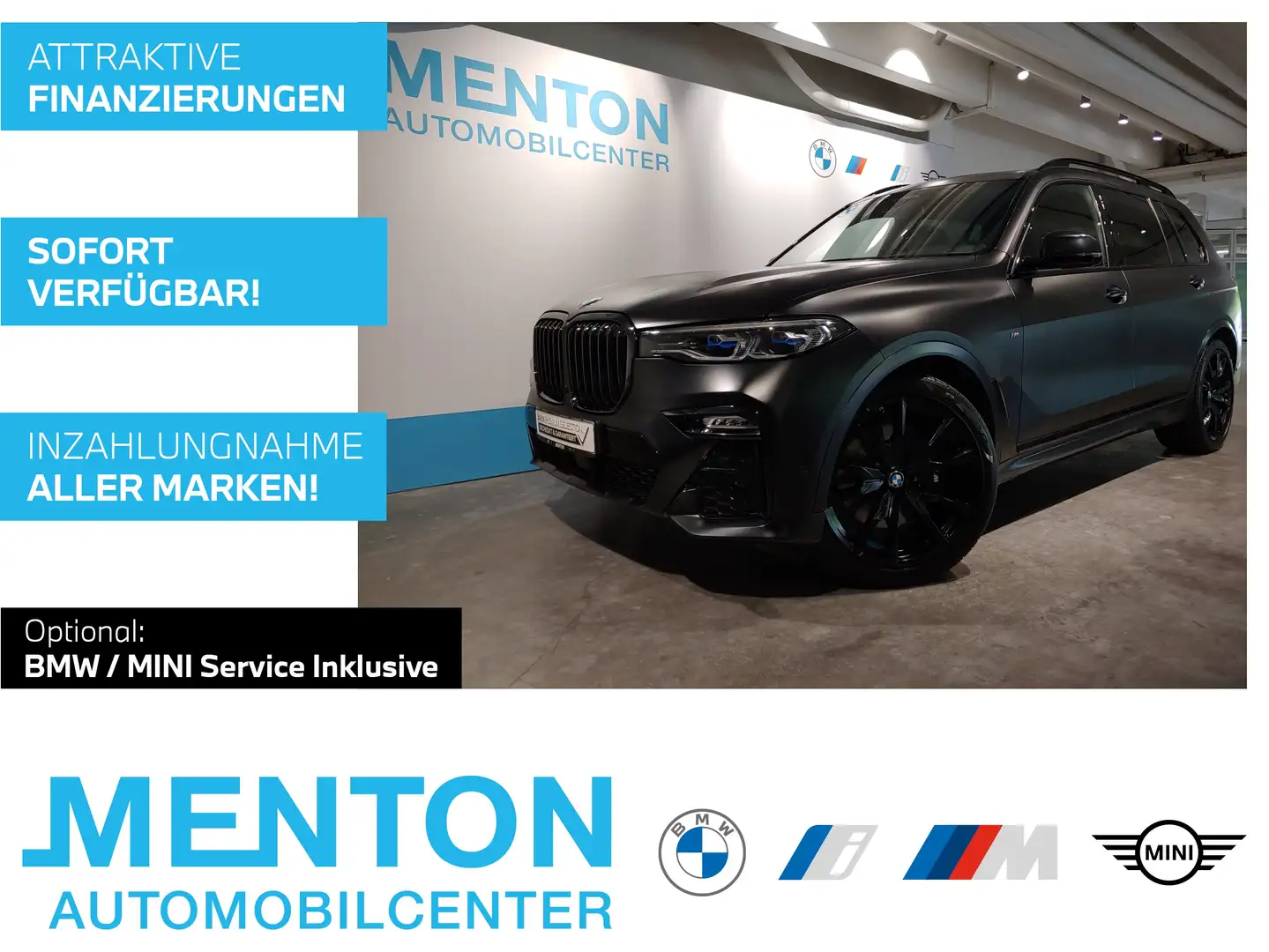 BMW X7 xDrive40d HuD/Laserlicht/Standhzg./AHK/B&W Grau - 1