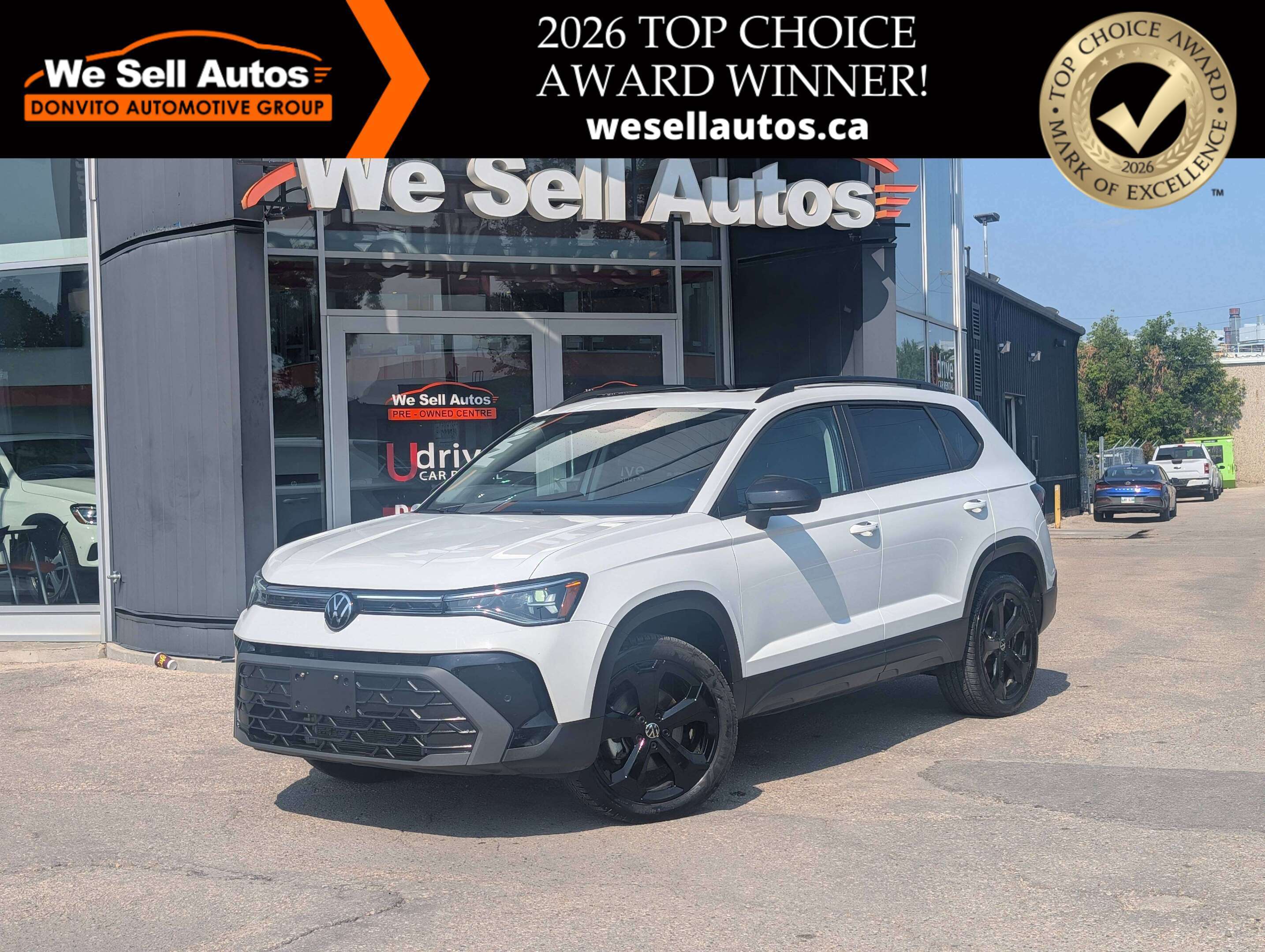 2026 Volkswagen Taos Comfortline Black Edition, LOADED!