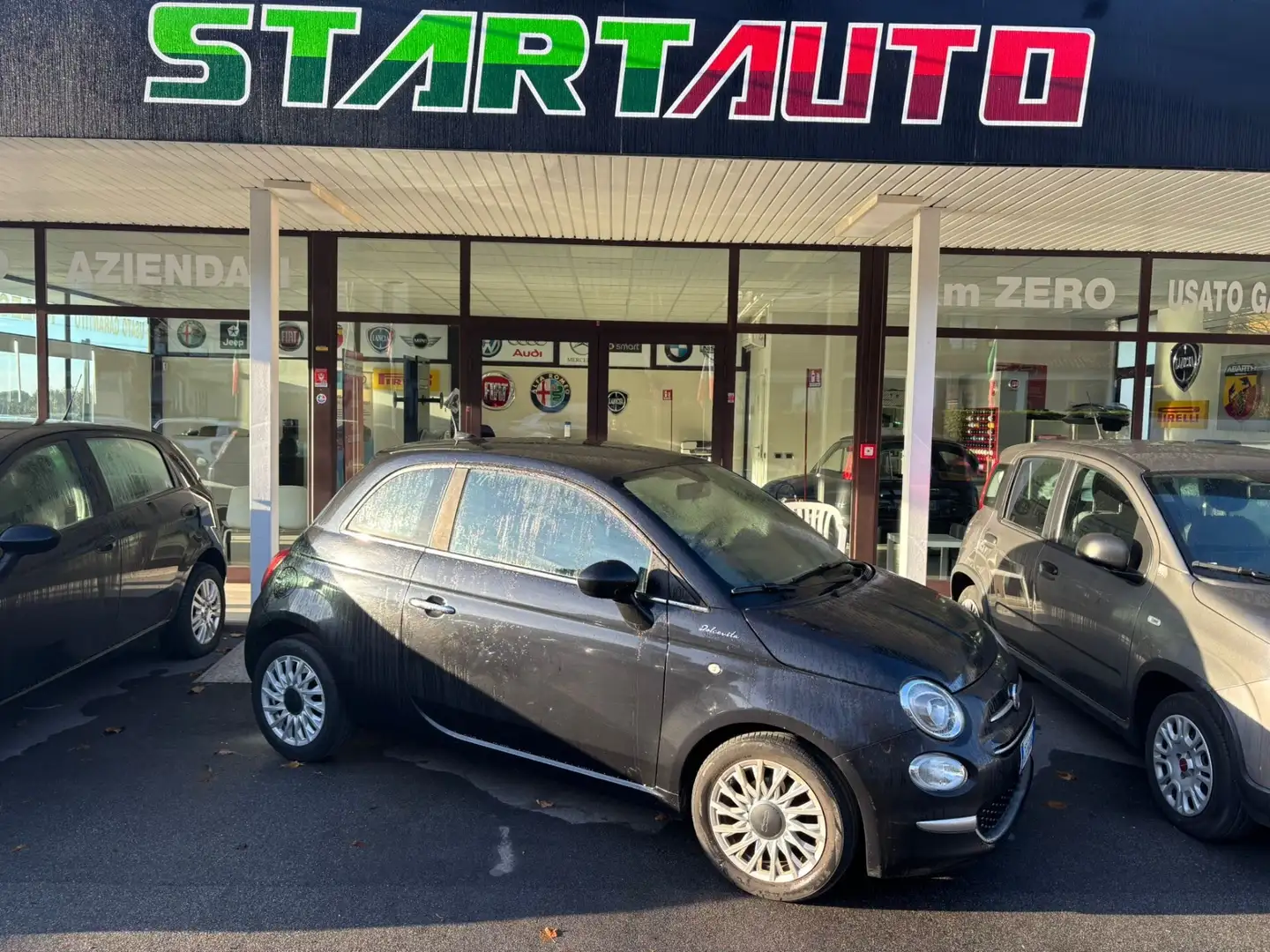 Fiat 500 1.0 Hybrid Dolcevita Nero - 1