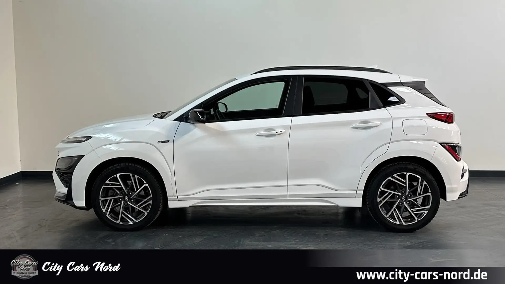 Hyundai KONA KONA 1.6 T-GDI N Line KEYLESS+LED+KAM+LANE+SHZ Weiß - 2