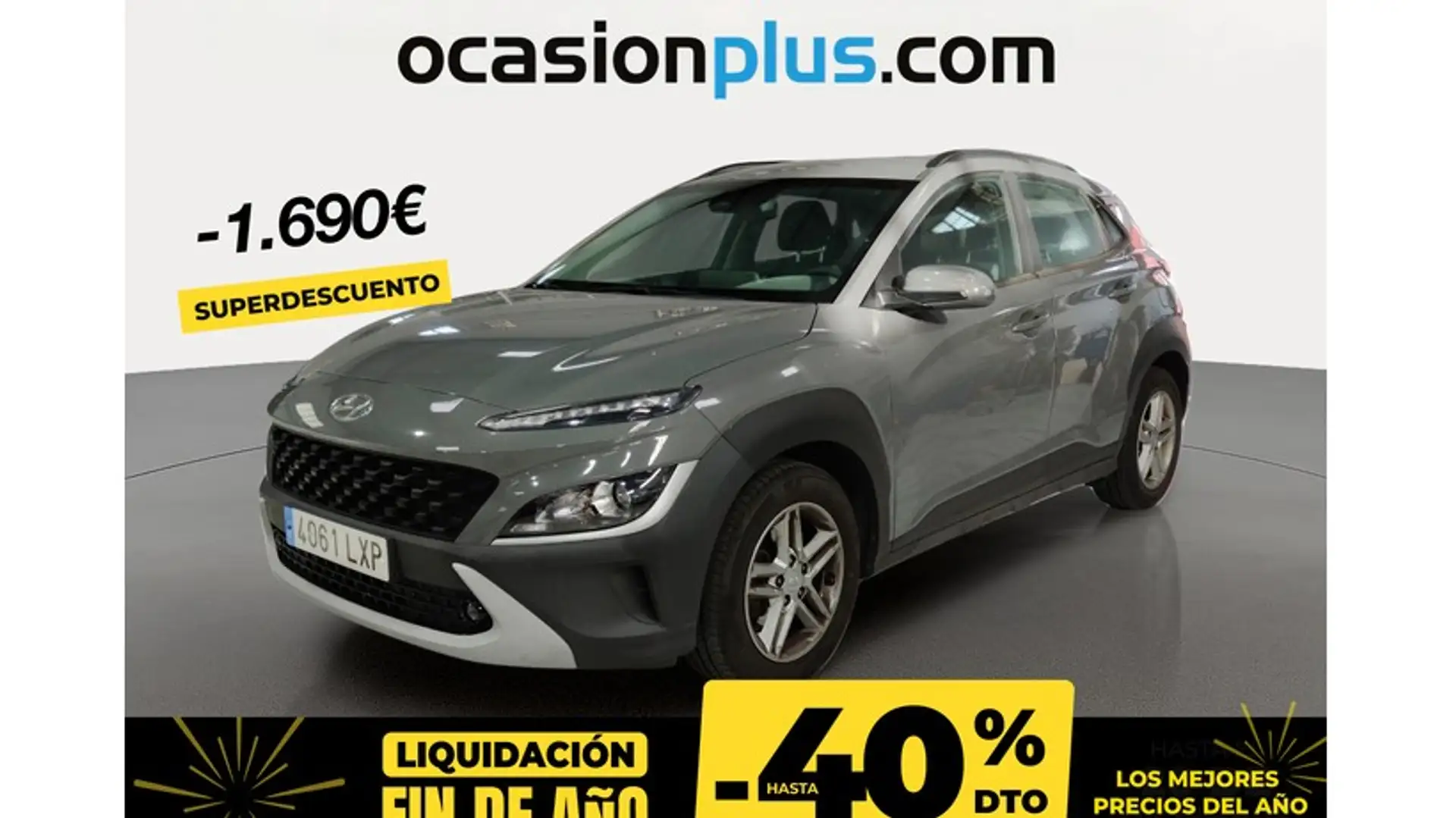 Hyundai KONA 1.0 TGDI Maxx 4x2 Gris - 1