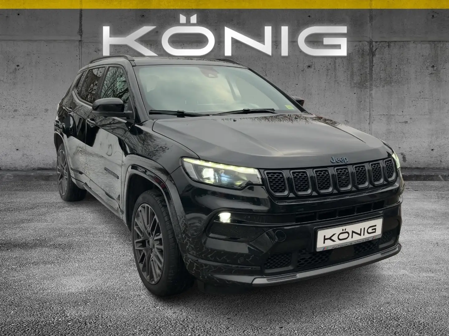 Jeep Compass 1.3 PHEV S Allrad *CarPlay*Kamera*Leder* Schwarz - 2