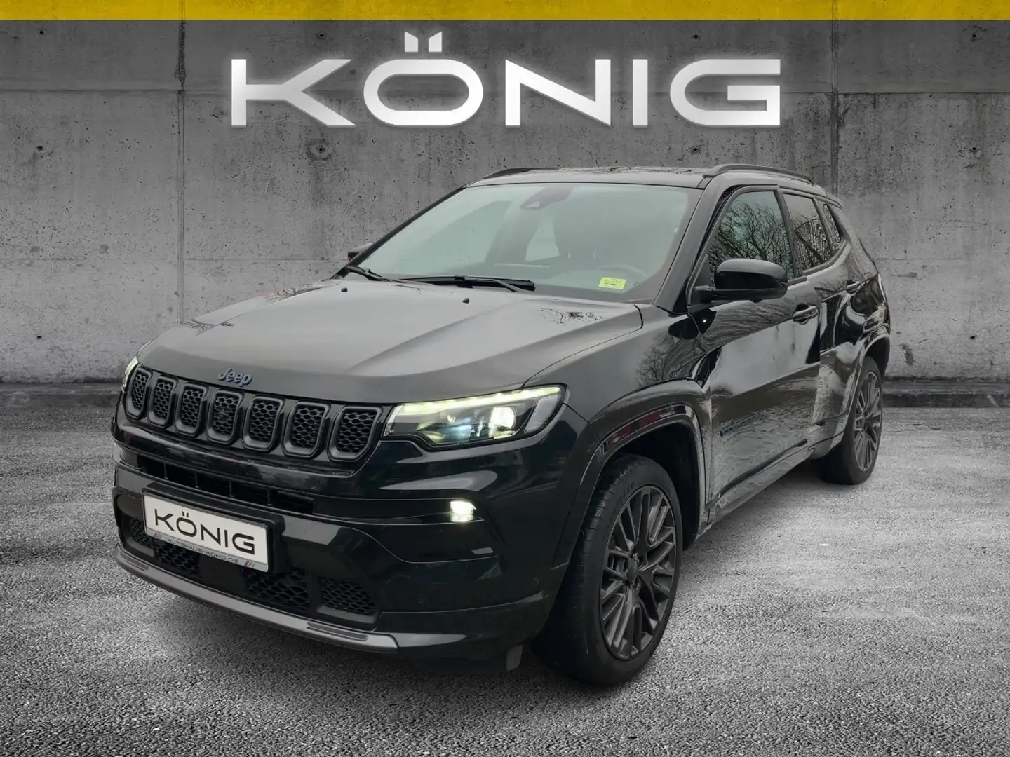 Jeep Compass 1.3 PHEV S Allrad *CarPlay*Kamera*Leder* Schwarz - 1