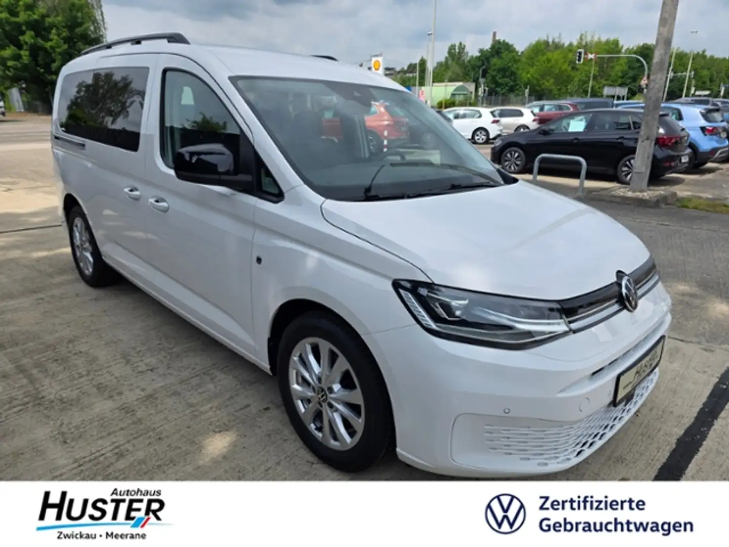 Volkswagen Caddy Life 2.0 TDI *LED,AHK,APP-CONNECT* Weiß - 1