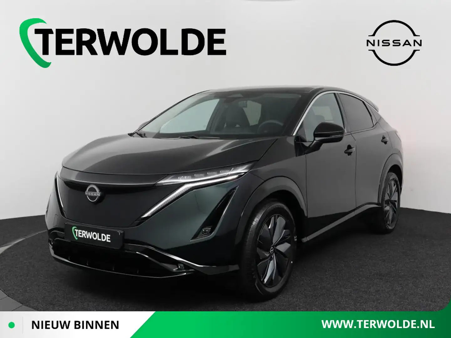 Nissan Ariya Advance 91 kWh | €2.950 Voordeel | 22Kw lader | Sp Groen - 1