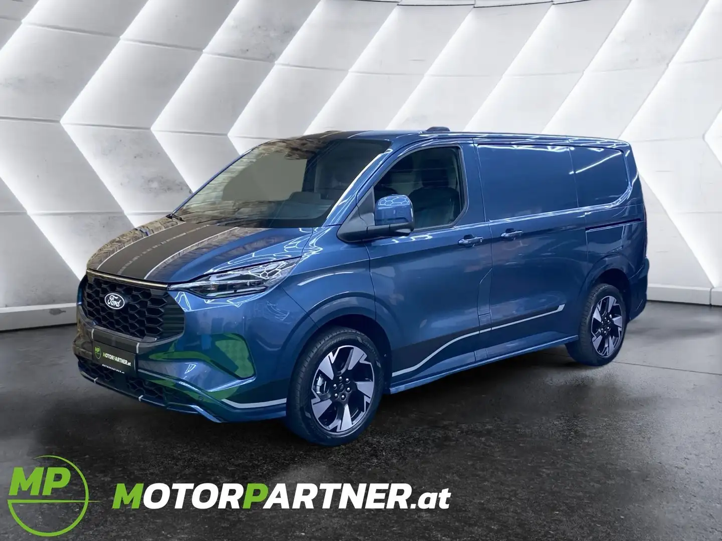 Ford Transit Custom L1 Kasten 2,5L PHEV **SPORT** Bleu - 1